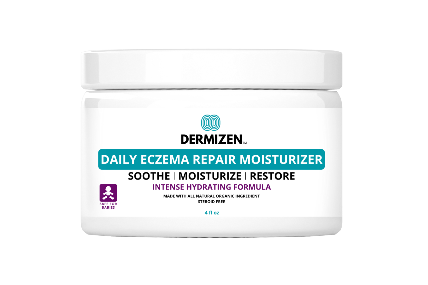 Dermizen Daily Eczema Moisturizer (4 oz)