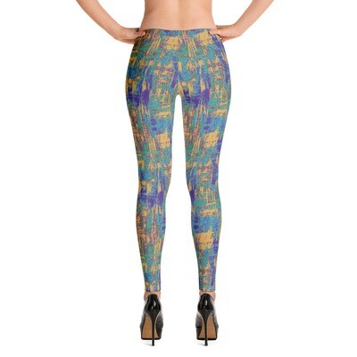 Crosshatch Printed leggings