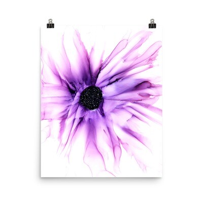 Purple flower - Fine art print