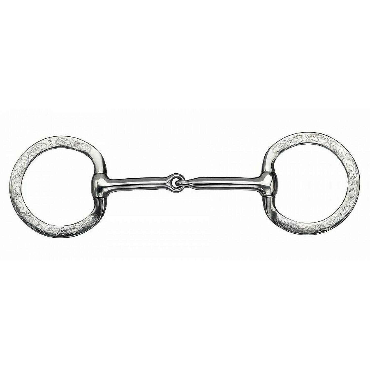 FG SS Engraved Snaffle