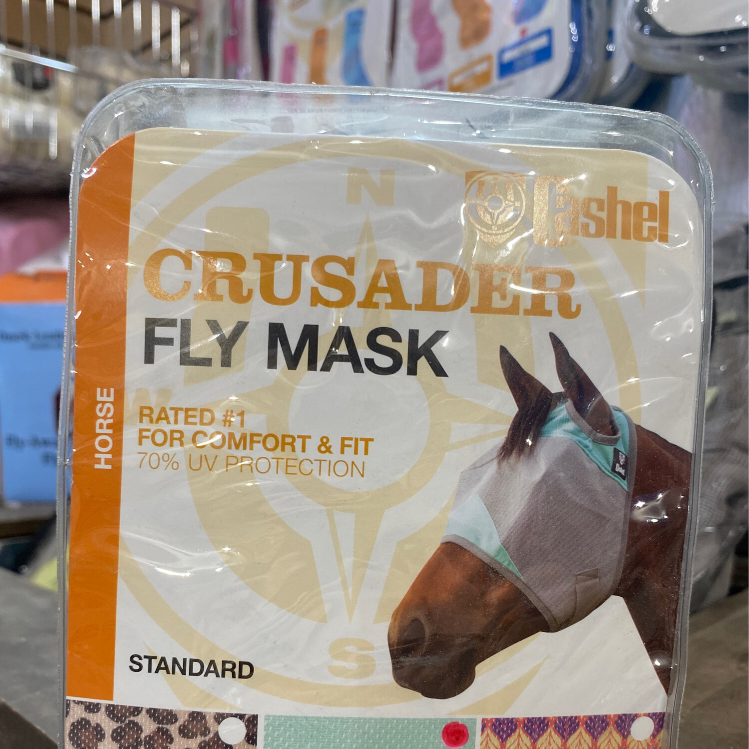 Crusader Flymask Horse