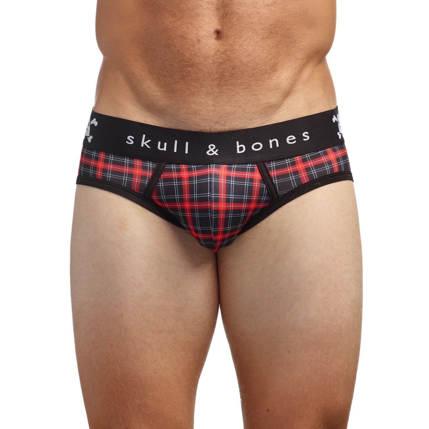 Diamond Plaid Brief