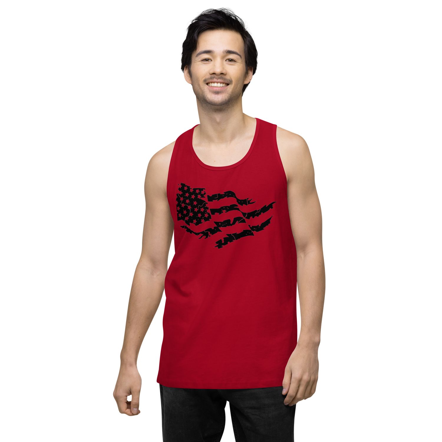 Battle Torn Flag Tank