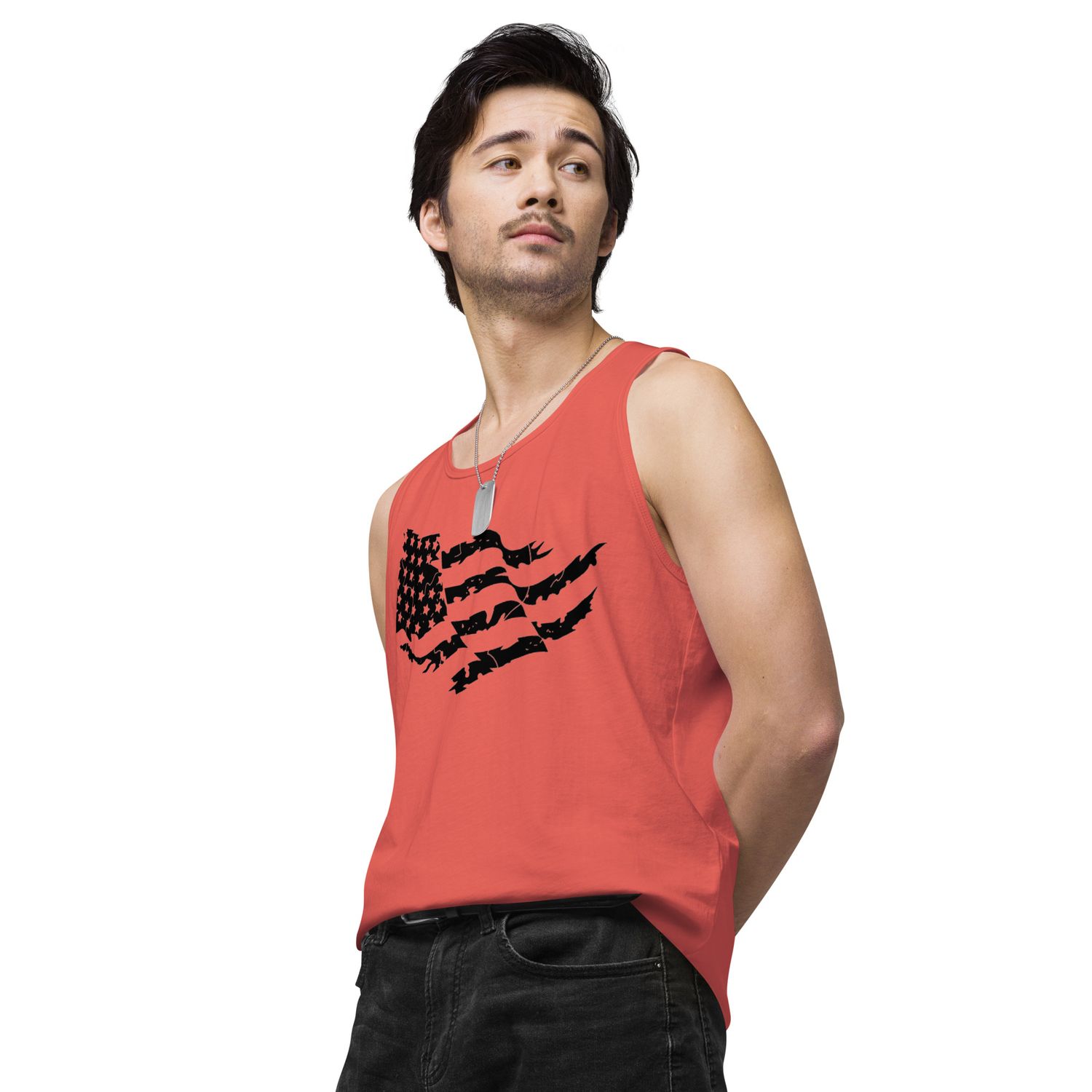 Battle Torn Flag Tank