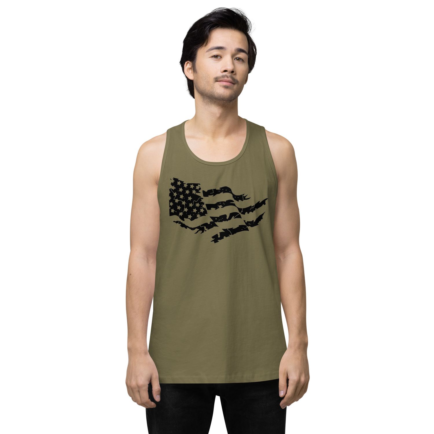 Battle Torn Flag Tank