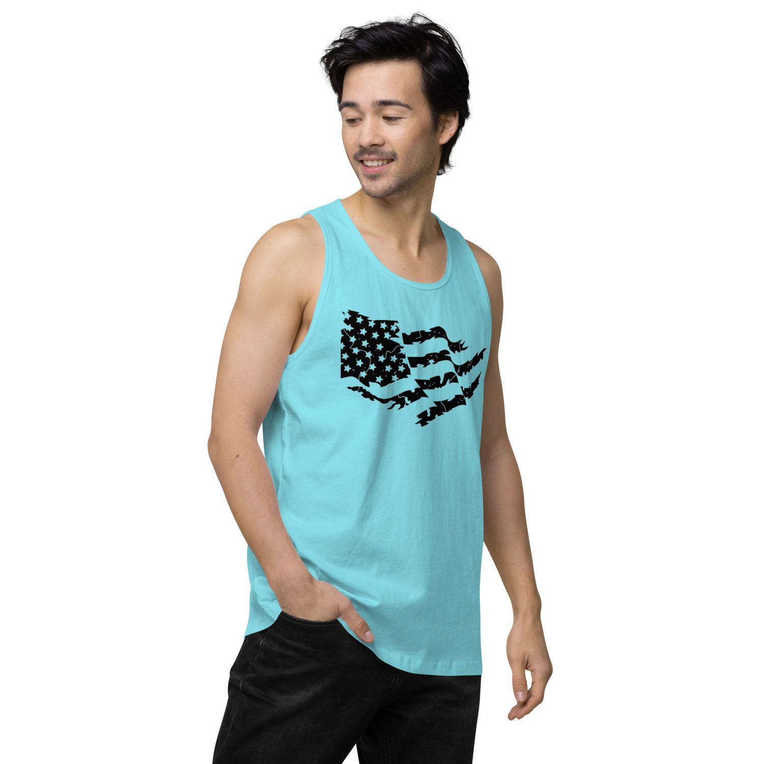 Battle Torn Flag Tank