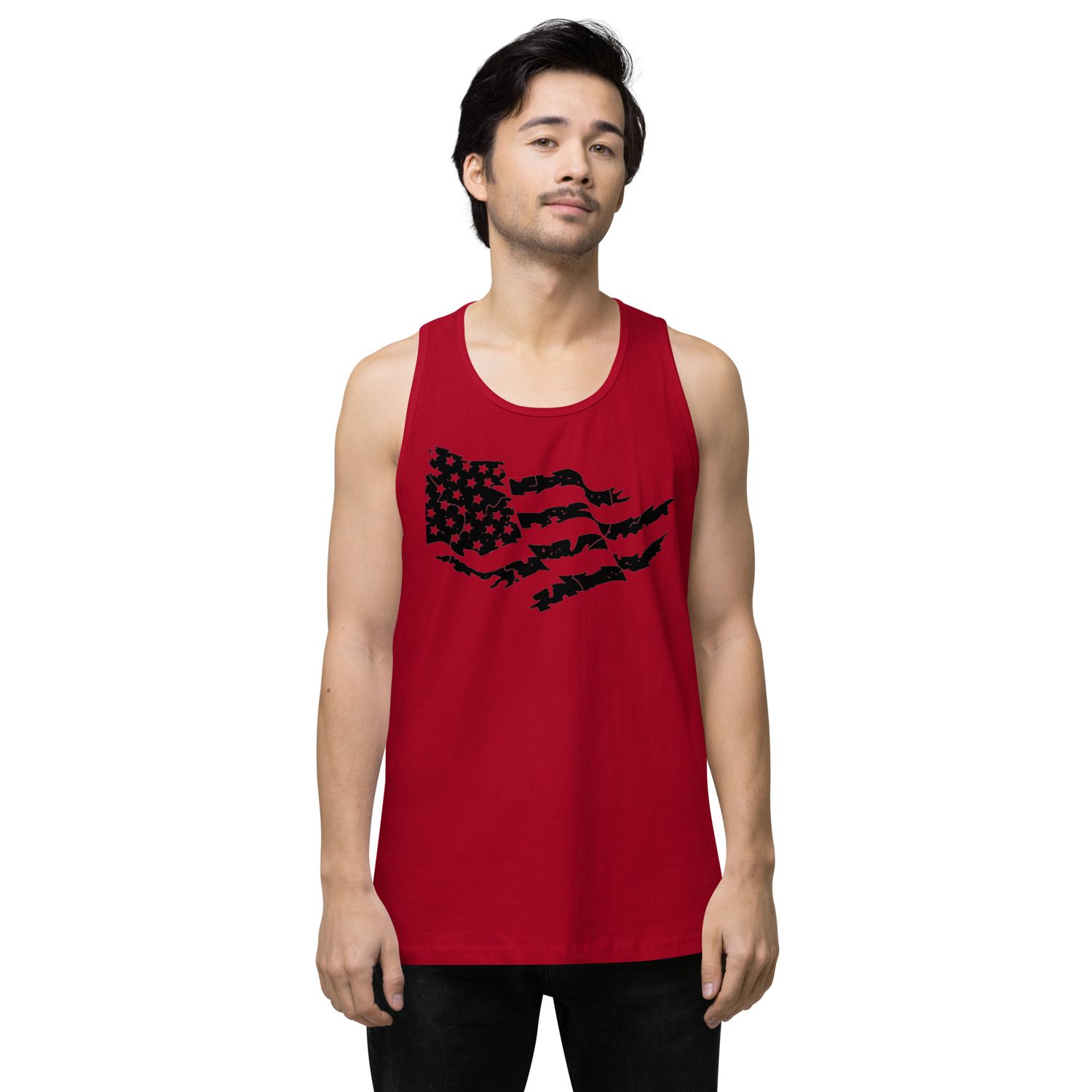 Battle Torn Flag Tank