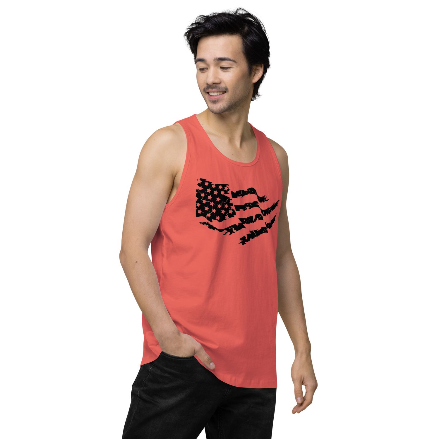 Battle Torn Flag Tank