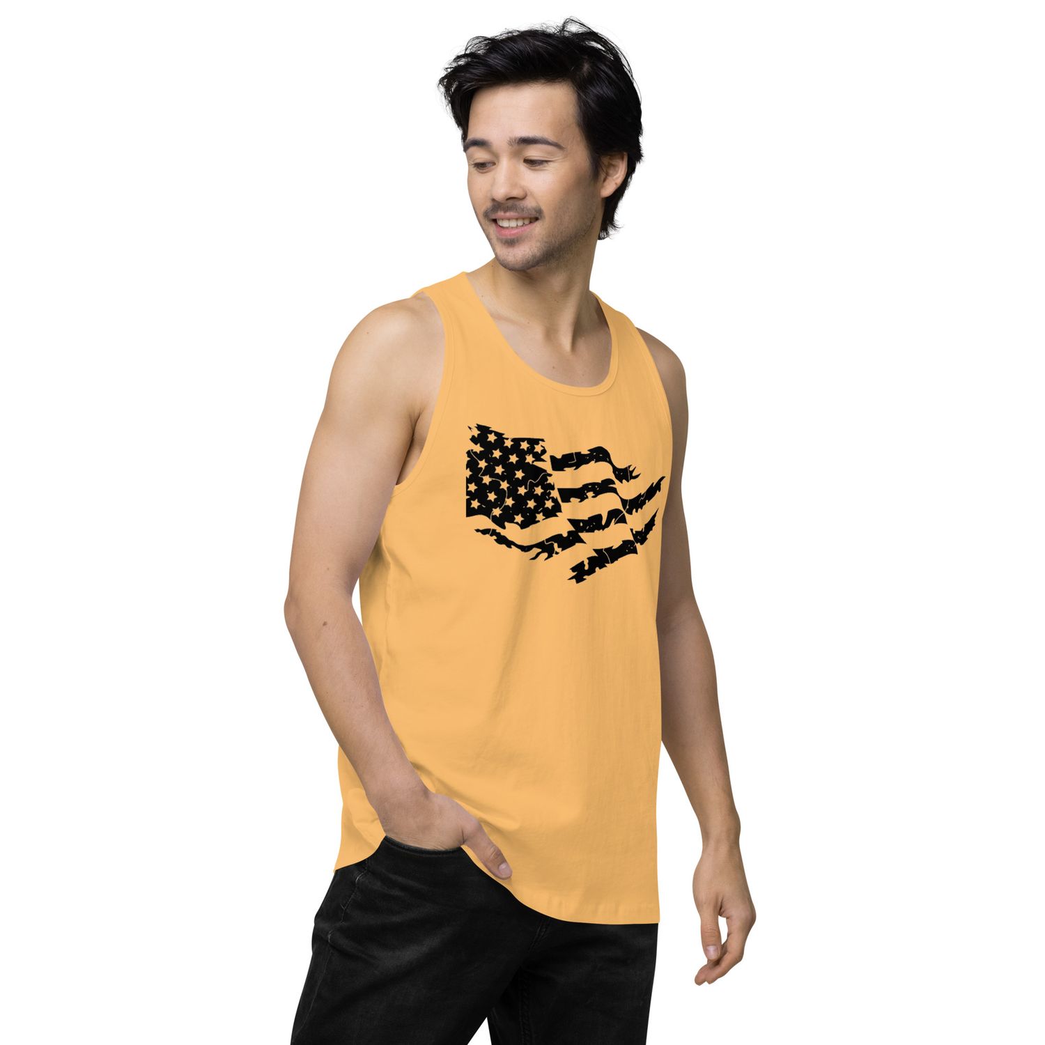 Battle Torn Flag Tank