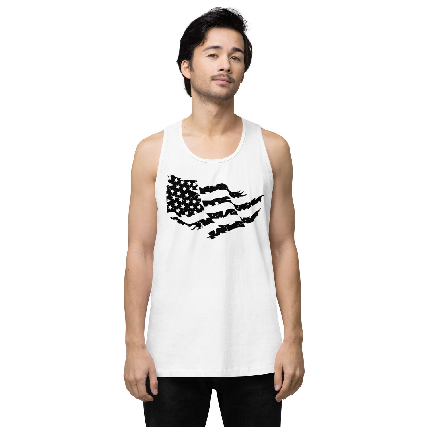 Battle Torn Flag Tank