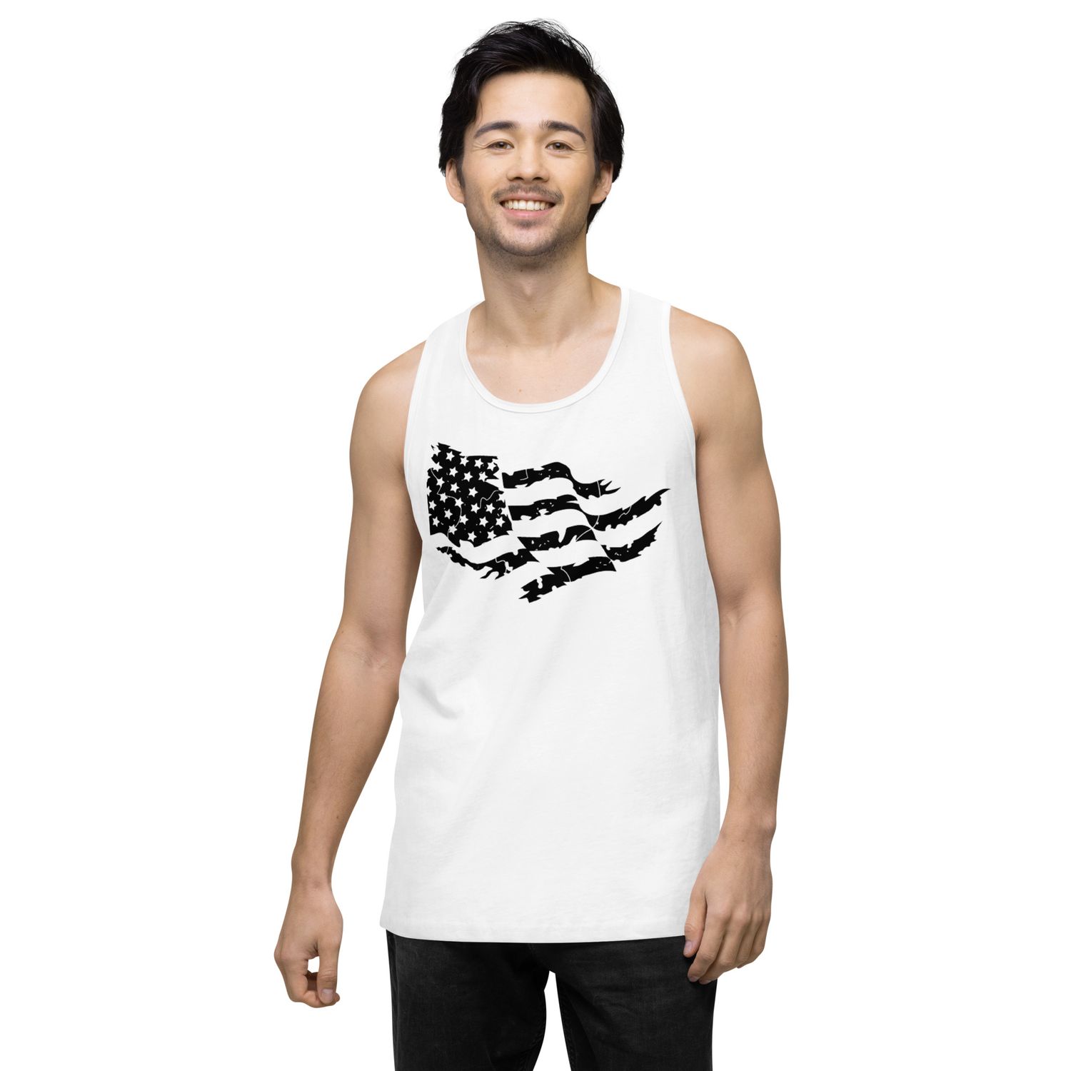 Battle Torn Flag Tank