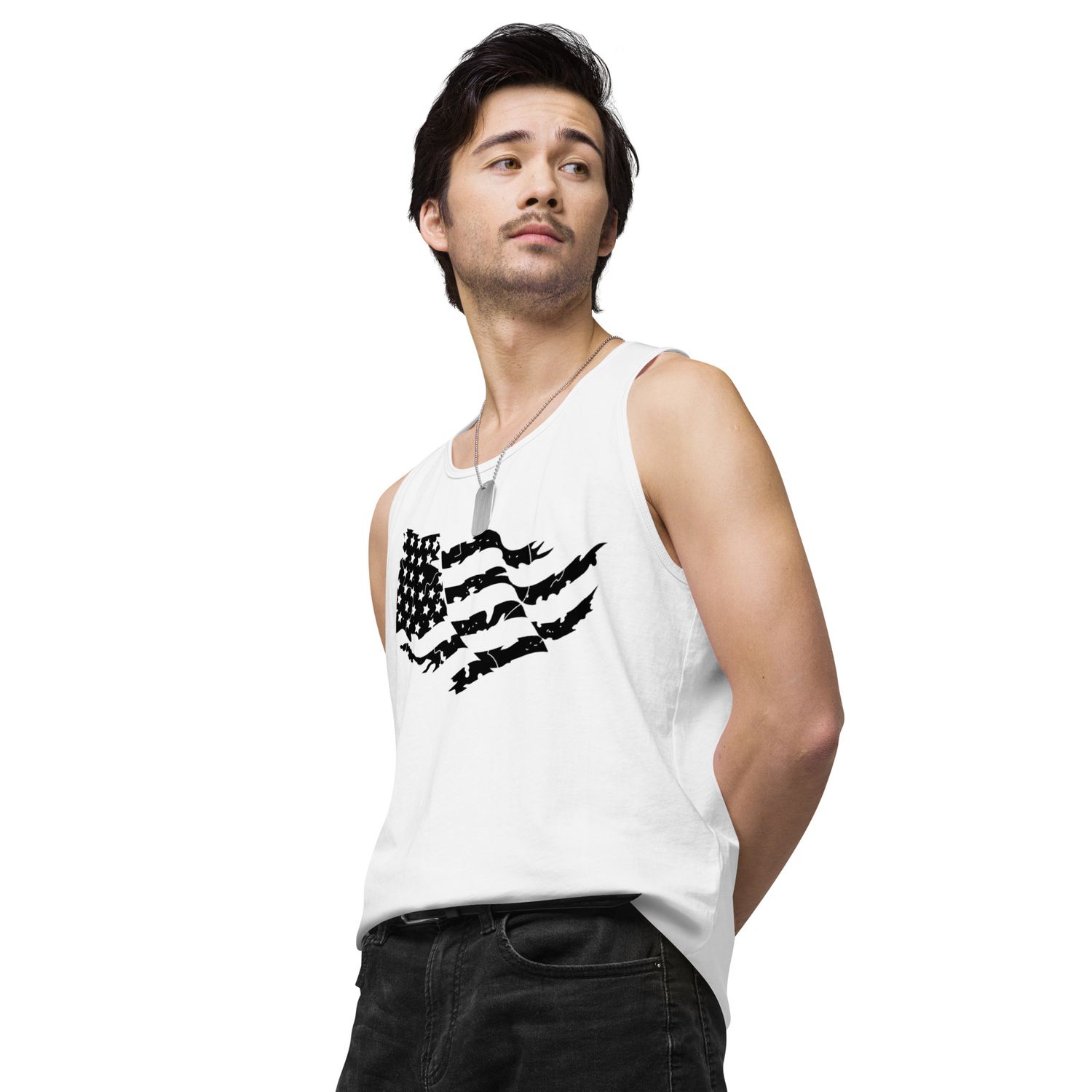 Battle Torn Flag Tank