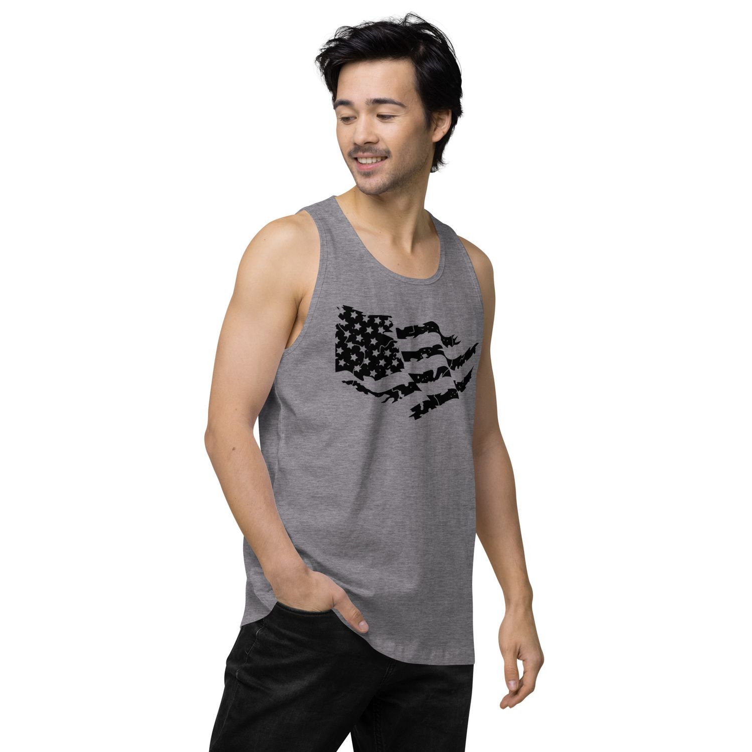 Battle Torn Flag Tank