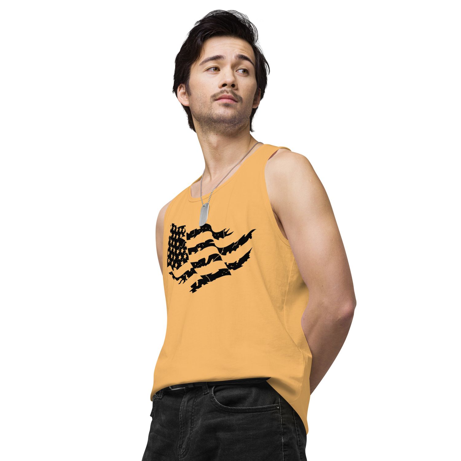 Battle Torn Flag Tank