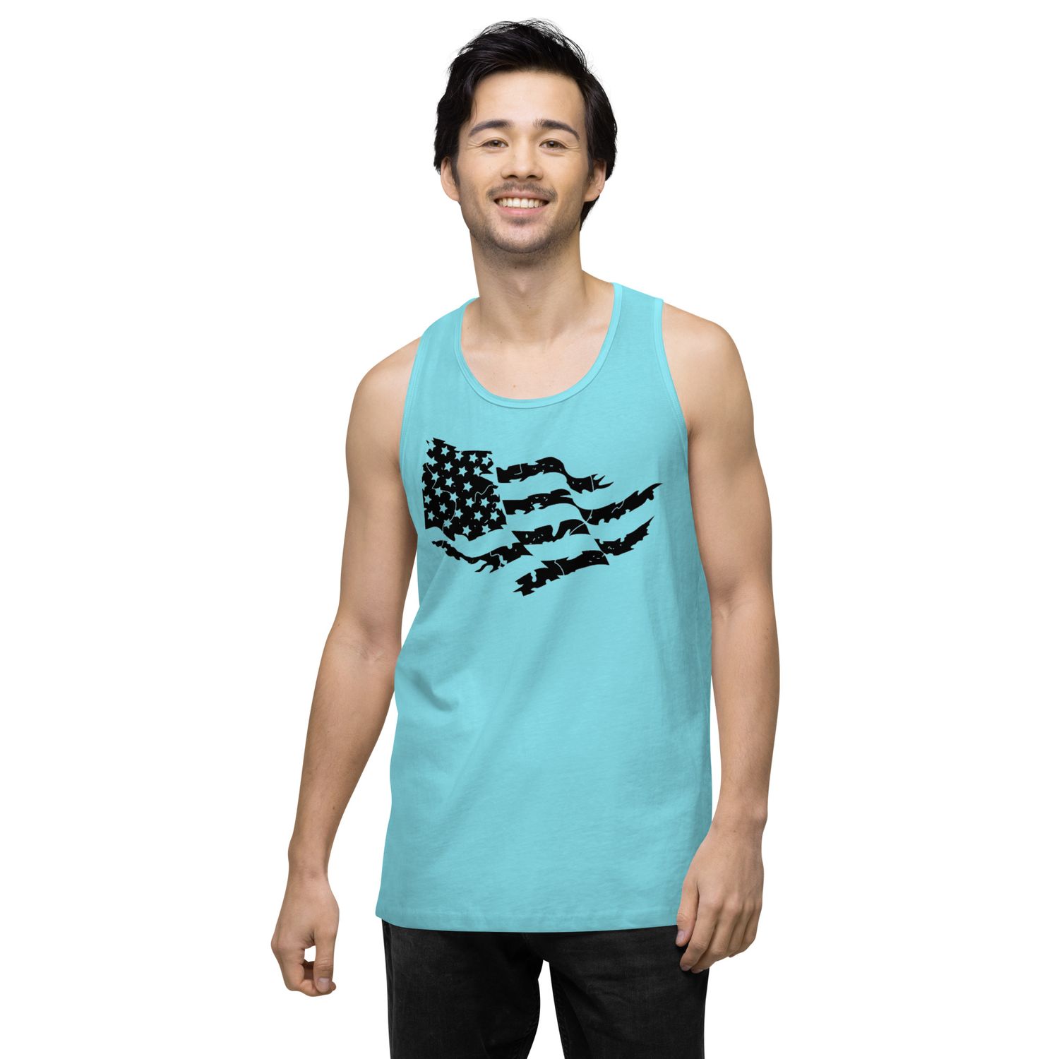 Battle Torn Flag Tank