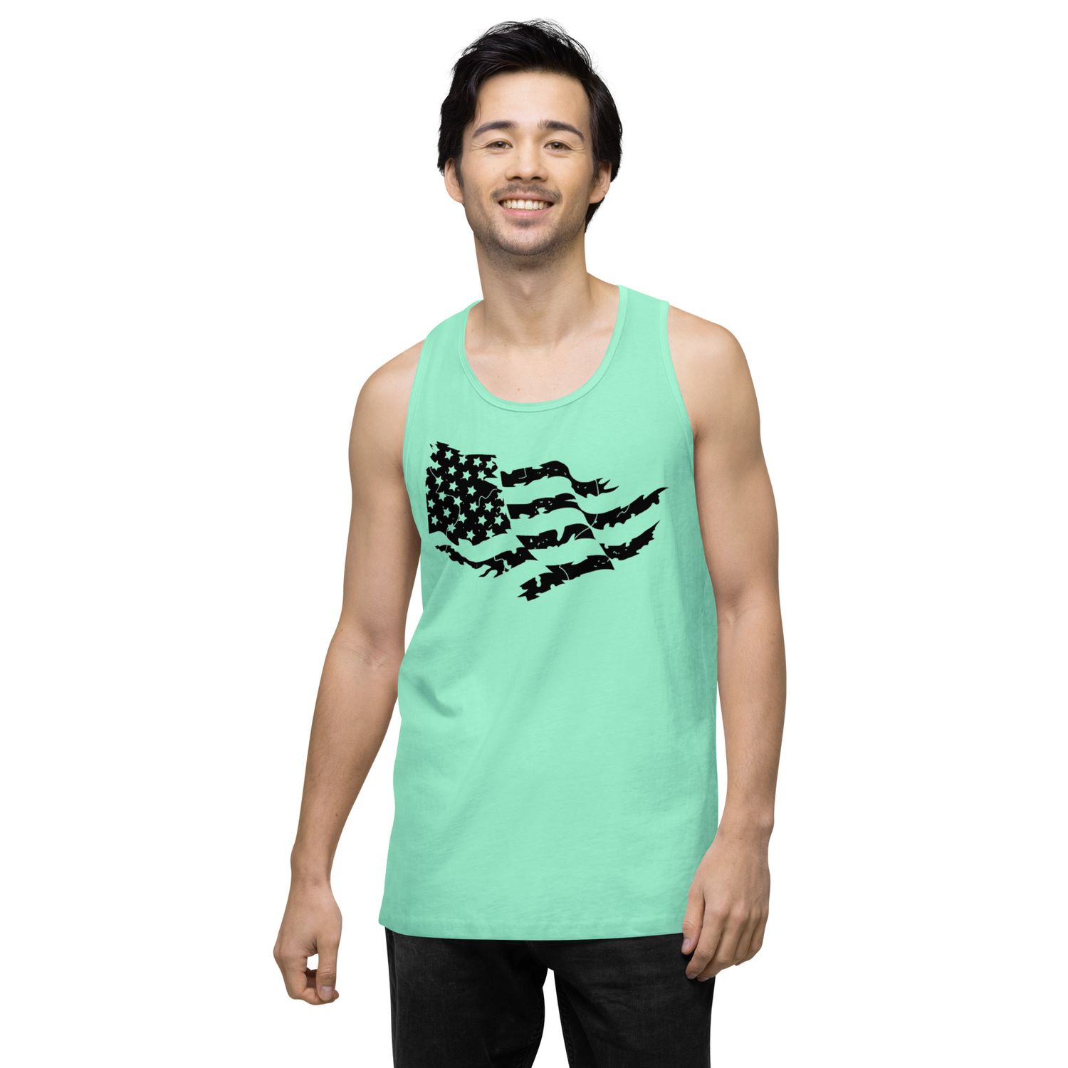 Battle Torn Flag Tank