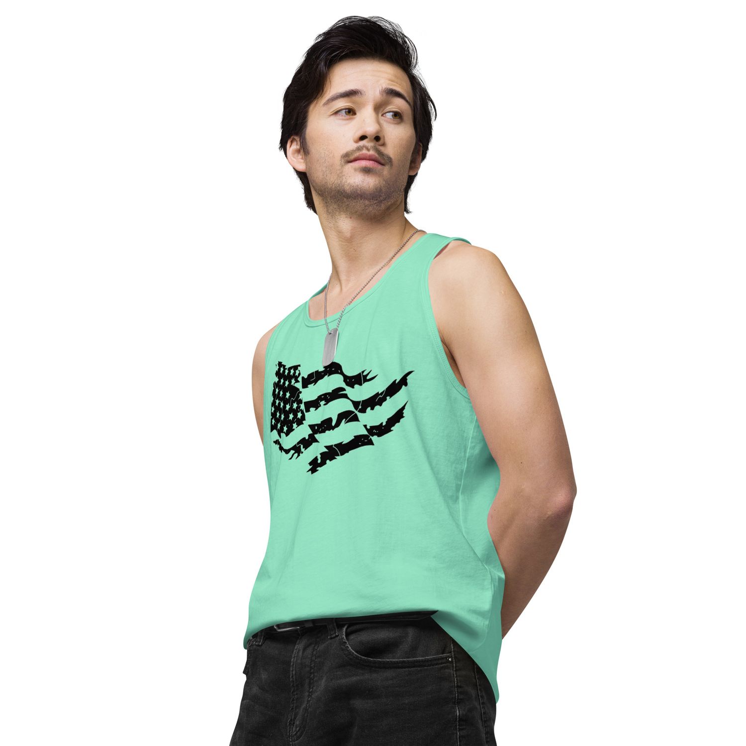 Battle Torn Flag Tank