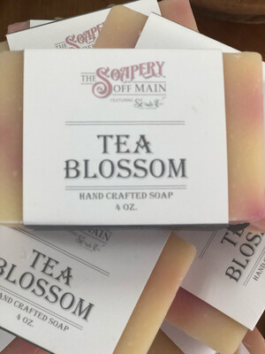 Tea Blossom Handcrafted Soap 4oz