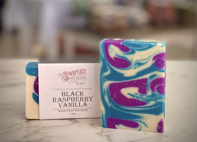 Black Raspberry And Vanilla soap