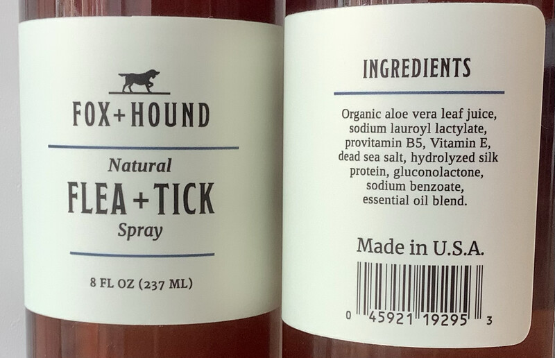 Natural Flea &amp; Tick Spray