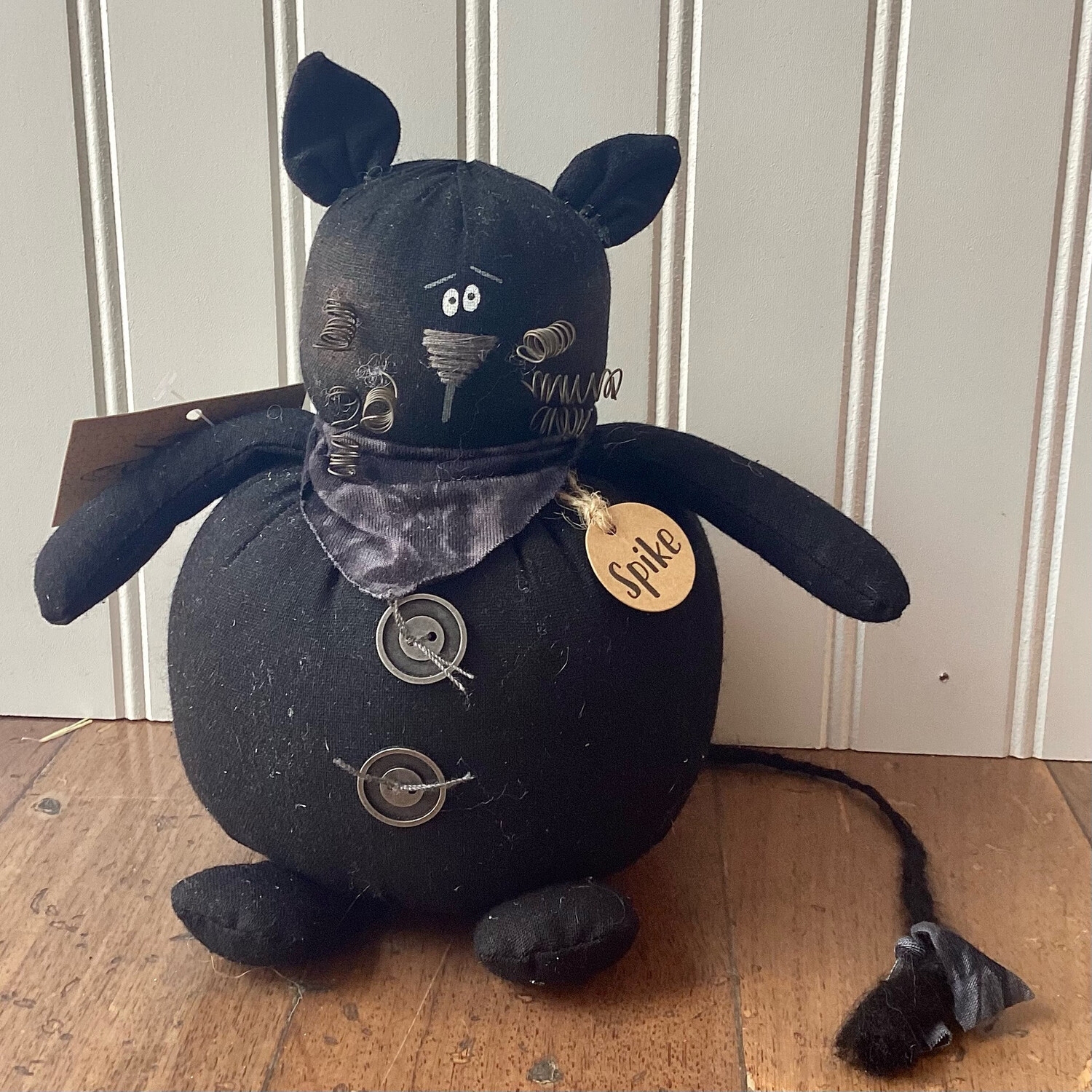 Spike - Spooky Cat Gnome