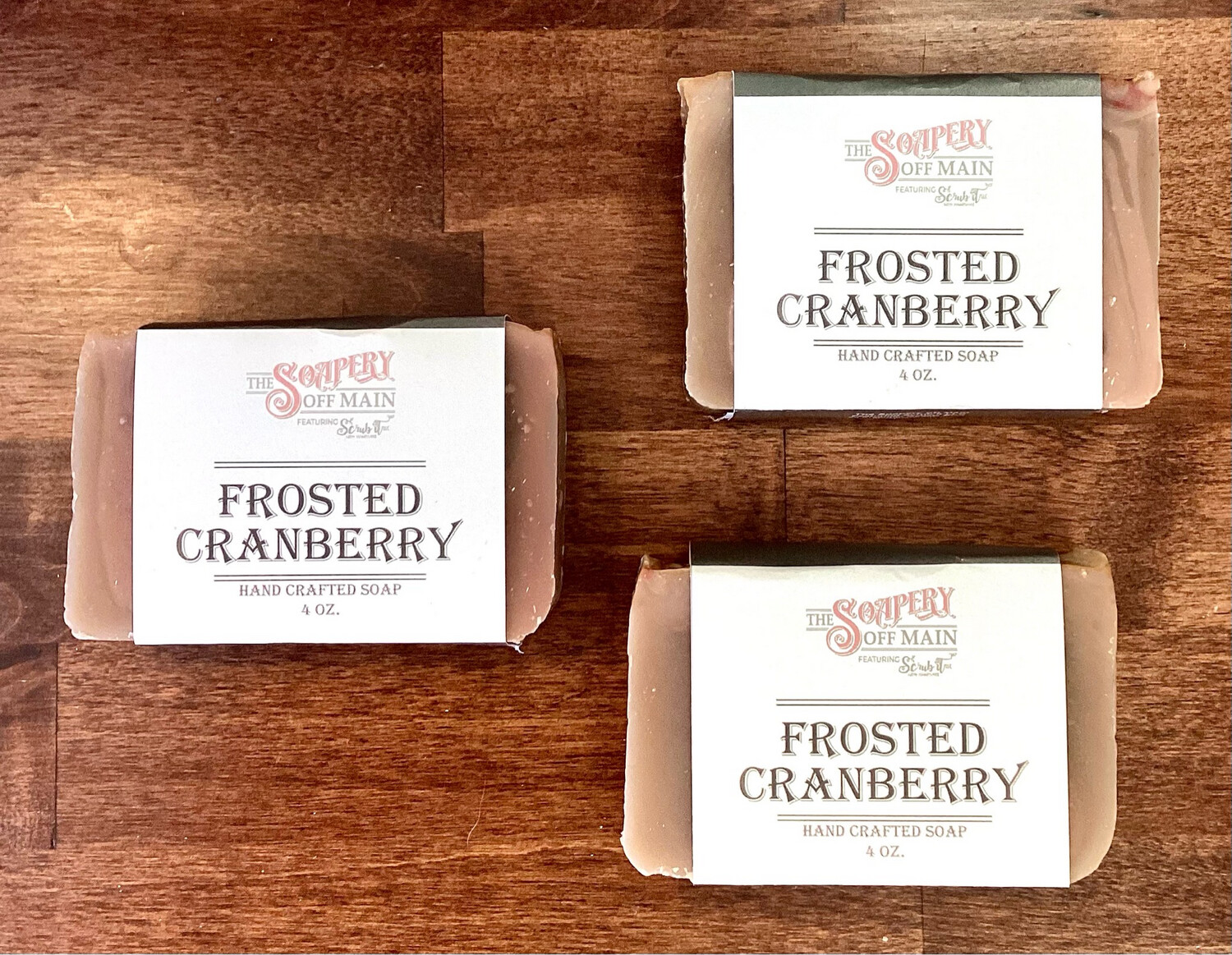 Frosted Cranberry 4oz Soap