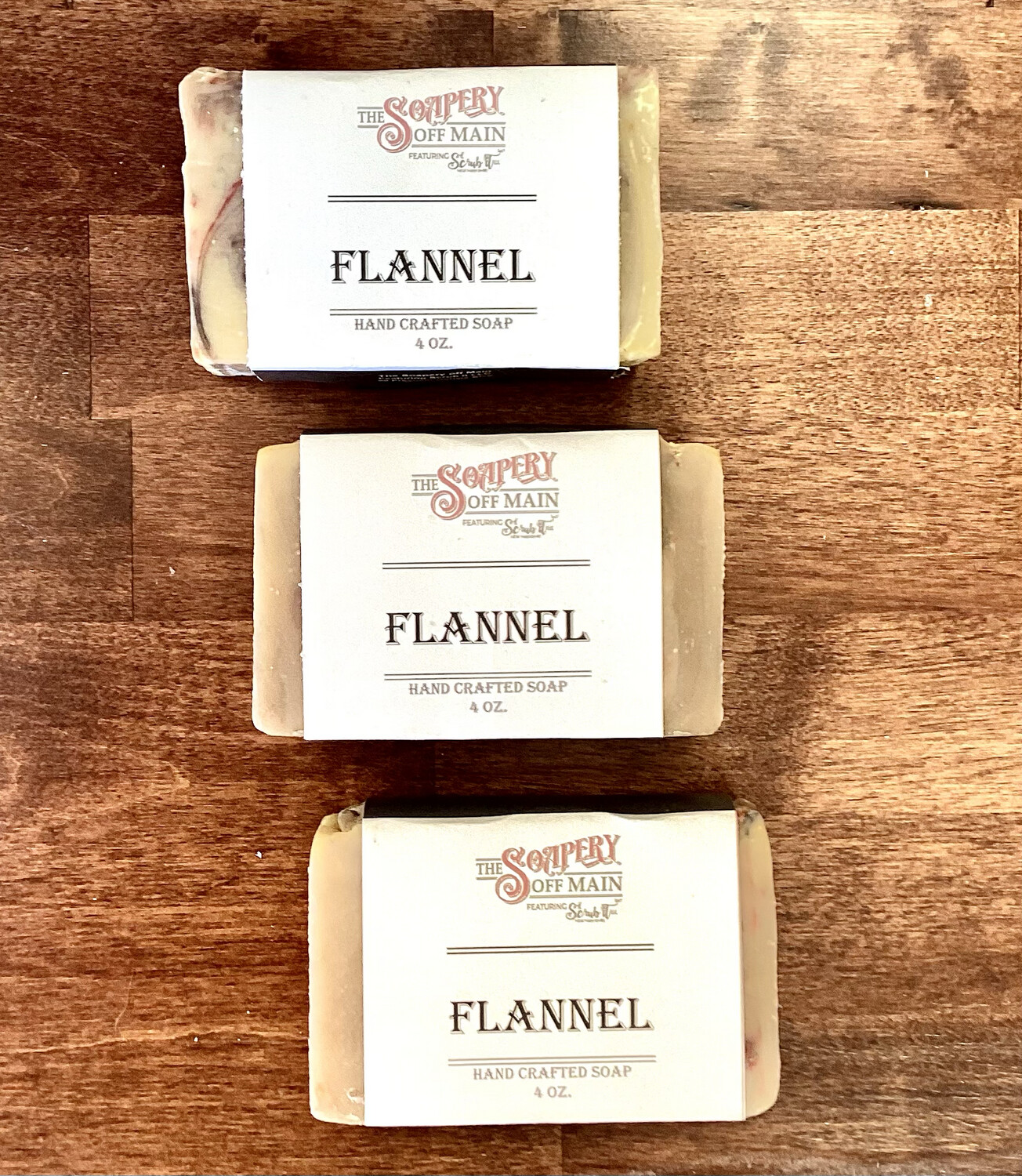 Flannel 4oz Soap