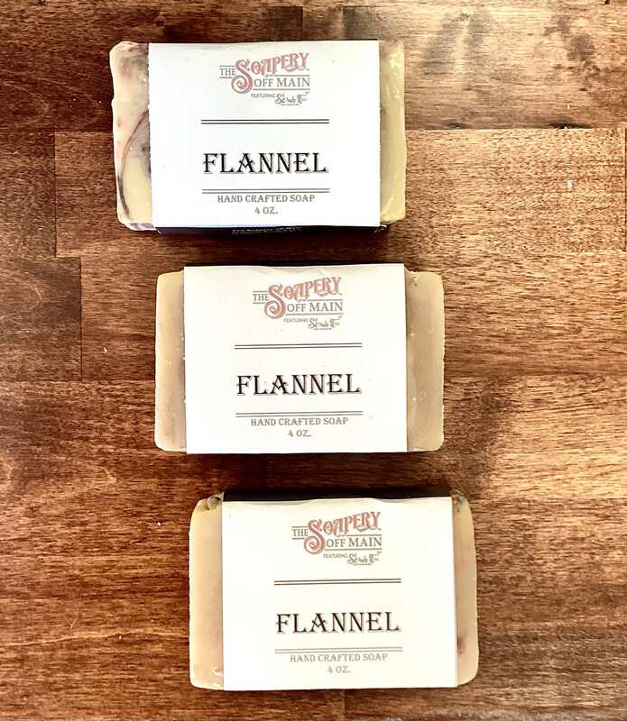 Flannel 4oz Soap