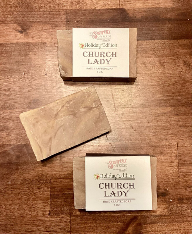 Church Lady - Holiday Edition 4oz Soap Church Lady - Holiday Edition 4oz Soap