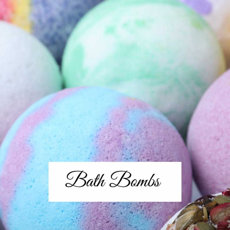 Colorful Bath Bombs