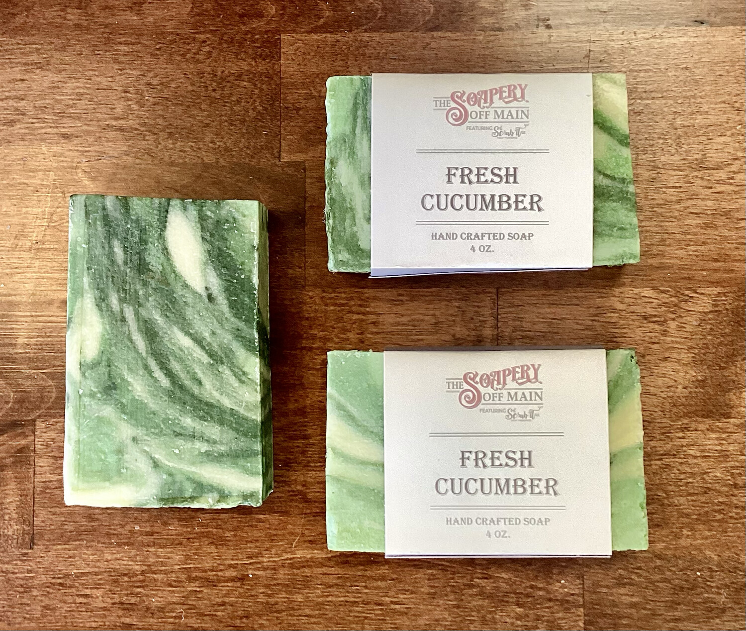 Fresh Cucumber 4oz Soap