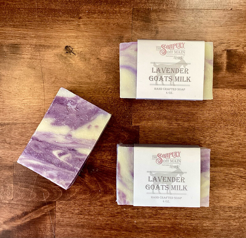 Lavender Goats Milk 4oz Soap