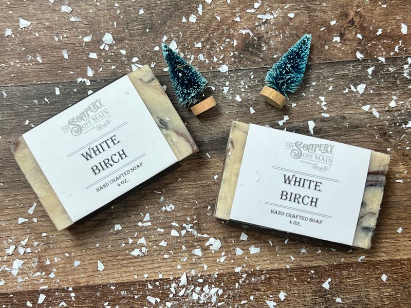 White Birch 4oz Soap