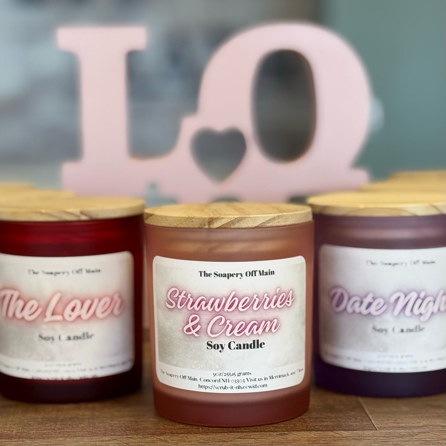 Valentines Candles