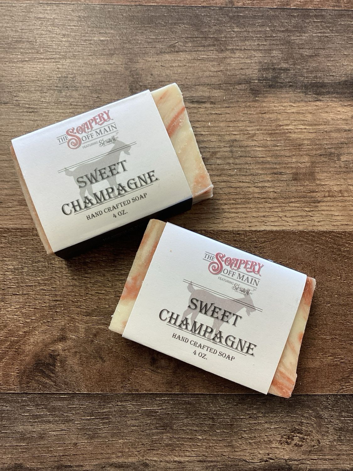 Sweet Champagne 4oz Soap Goats Milk