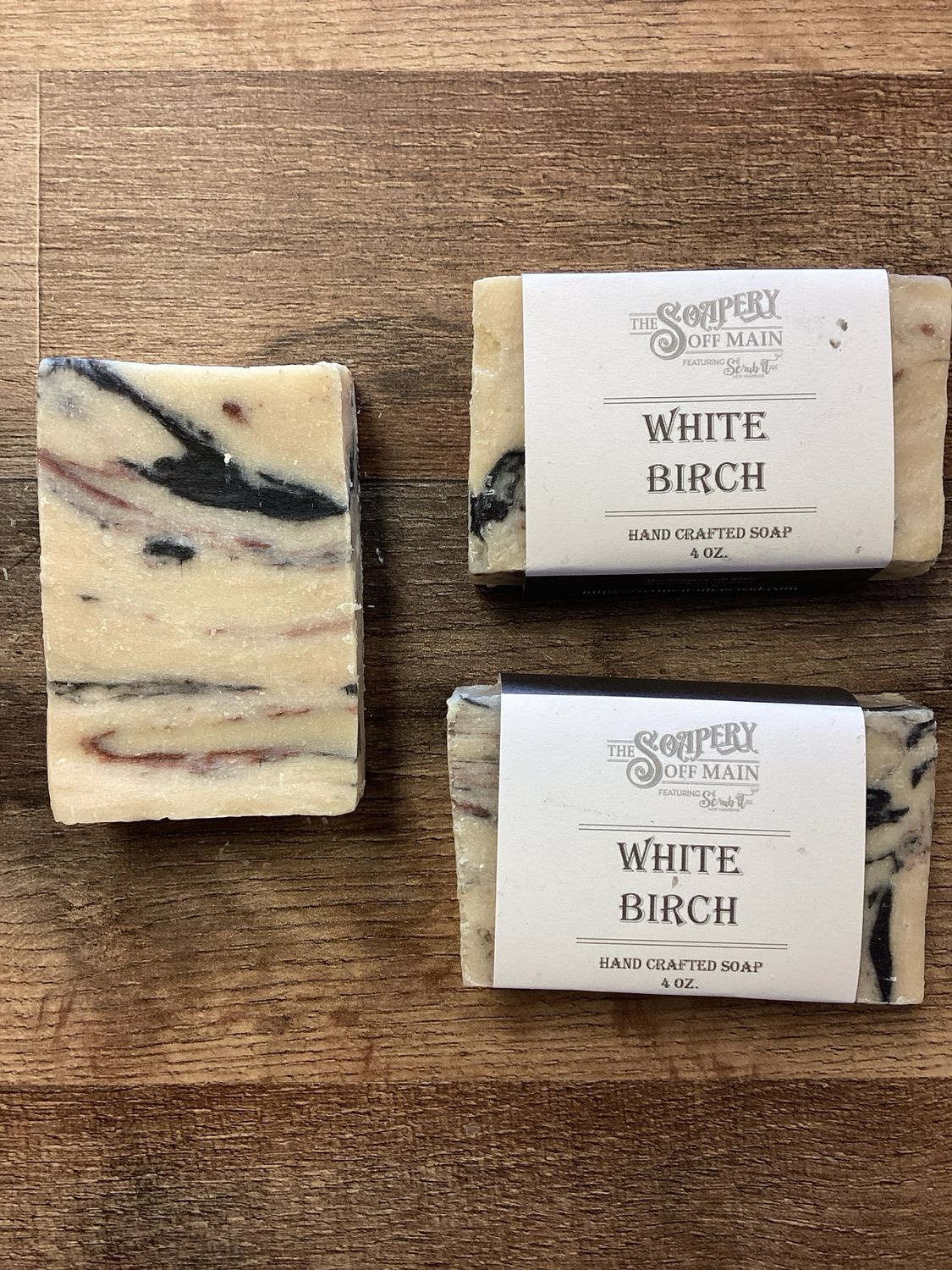 White Birch 4oz Soap