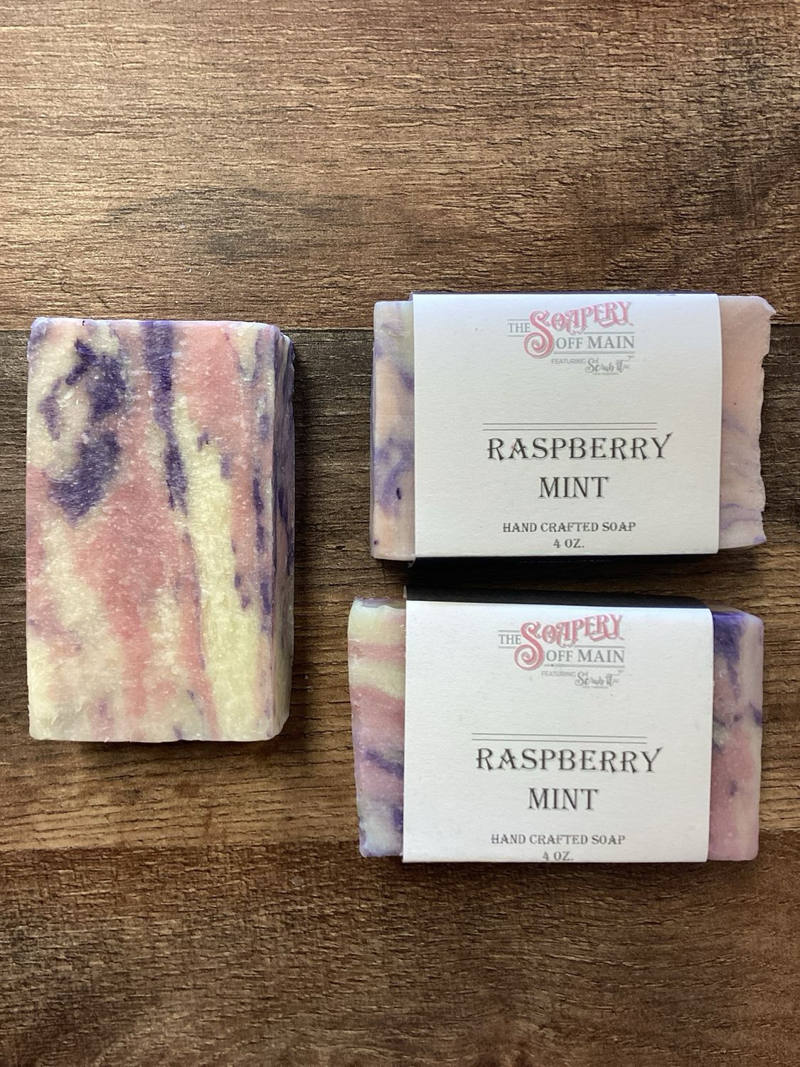Raspberry Mint 4oz Soap
