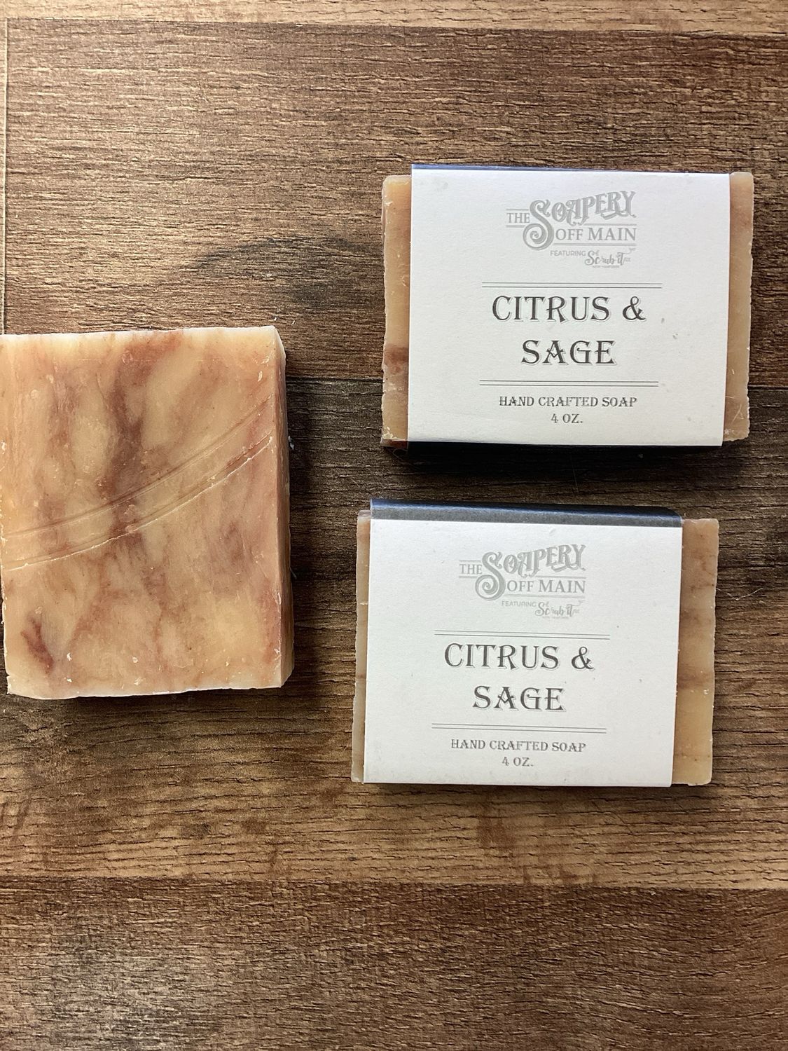 Citrus &amp; Sage 4oz Soap