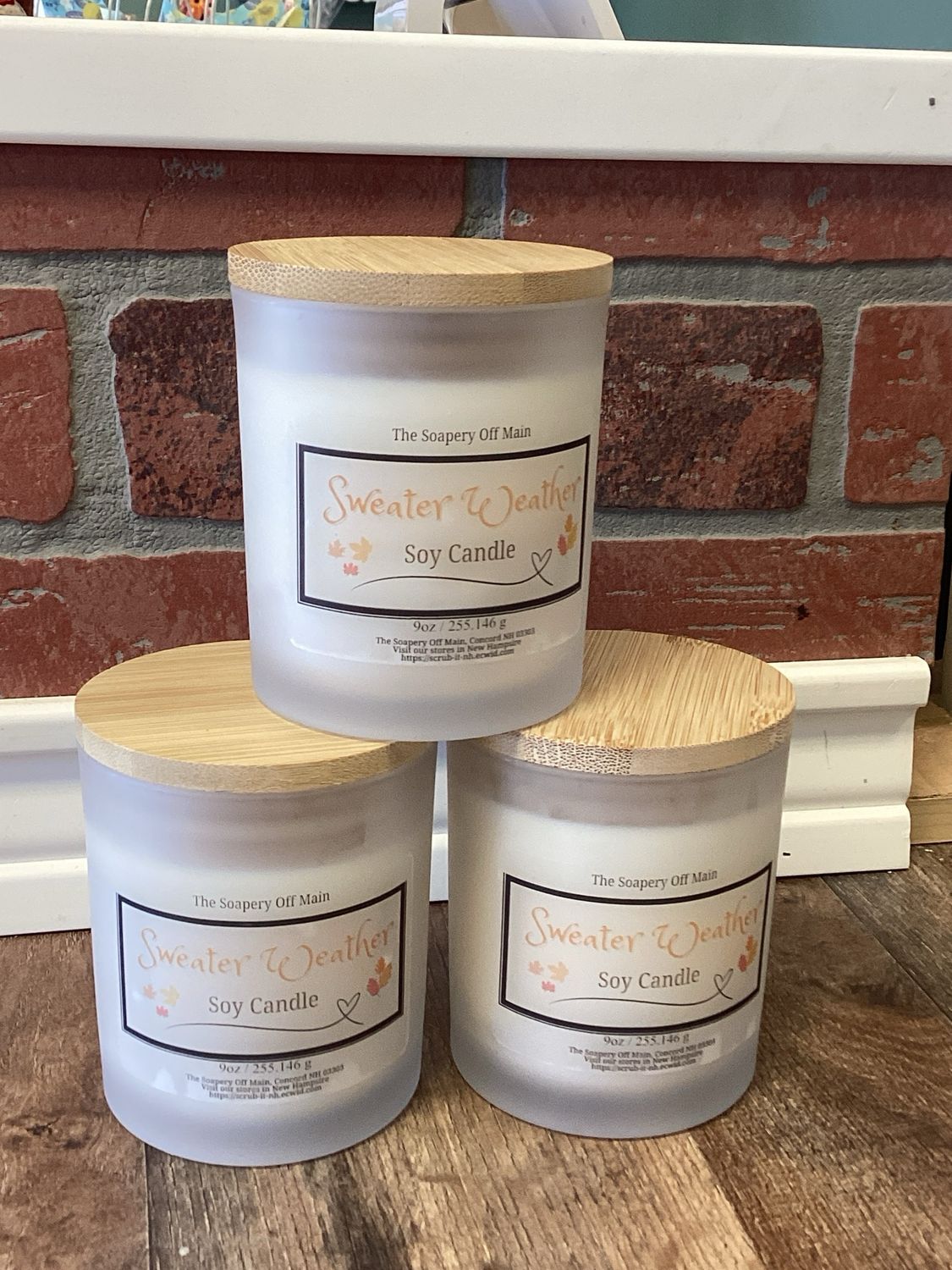 Sweater Weather Soy Candle