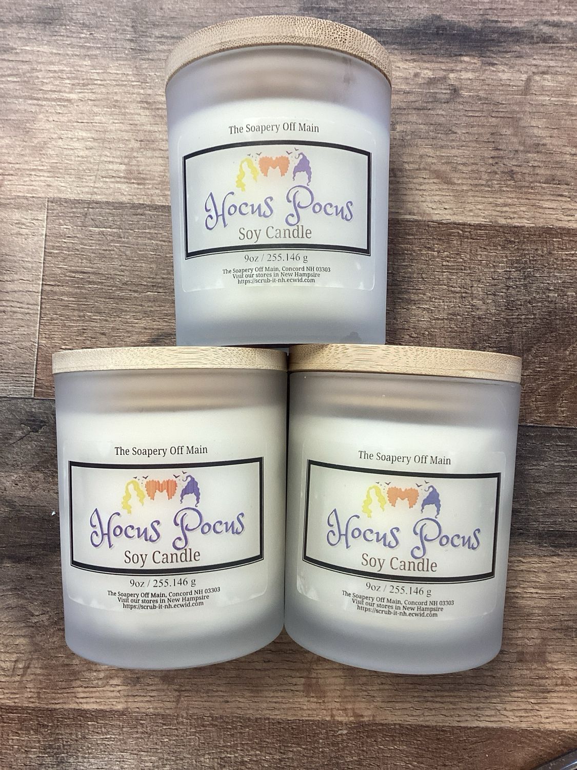 Hocus Pocus, Soy Candle