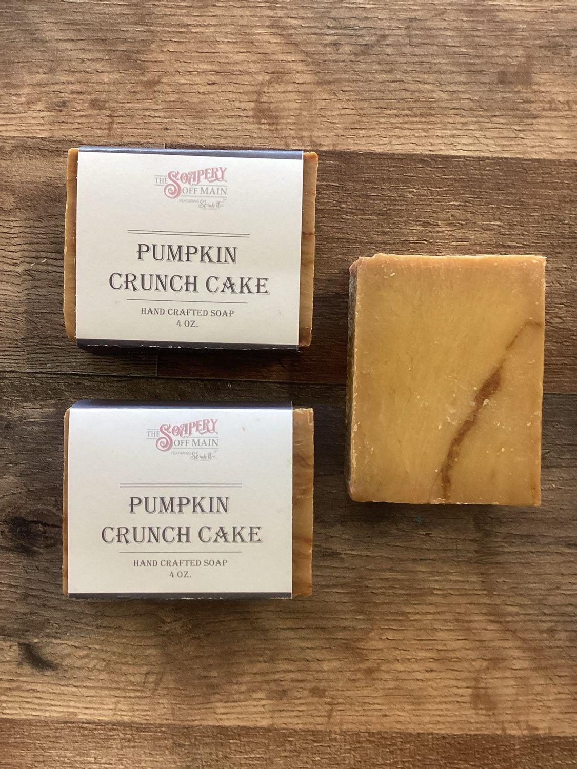 4oz Soap Pumpkin Crunch Cake