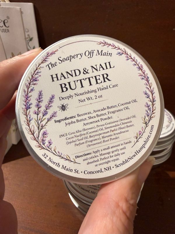 Hand and Nail Butter (Made with essential Oils)