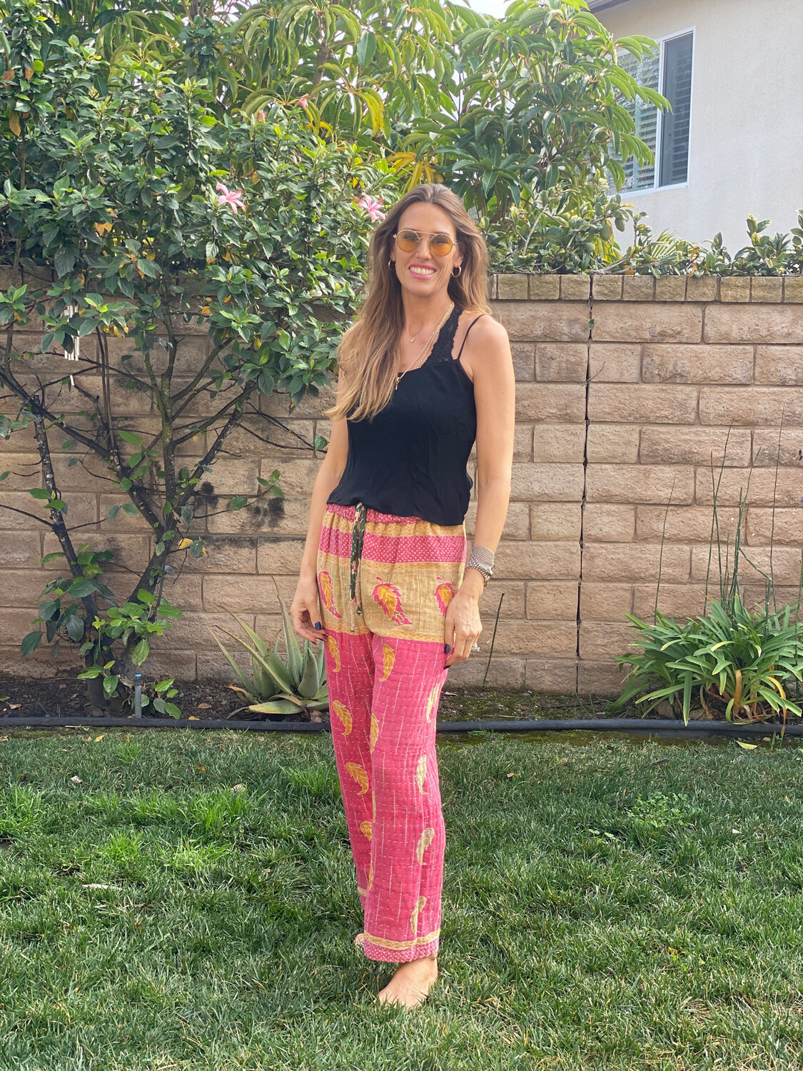 ESIAAM "The Lucille" Quilt Pants  (#5) Small