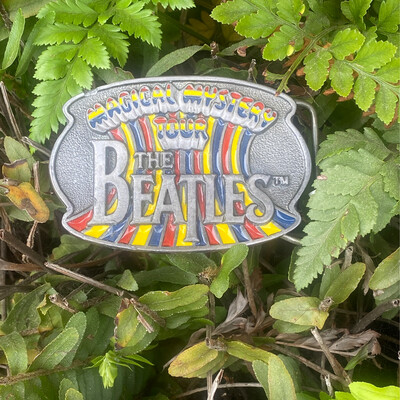 Magical Mystery Tour The Beatles Vintage Belt Buckle; Limited Edition