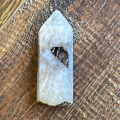 Tower Crystal with Geodes