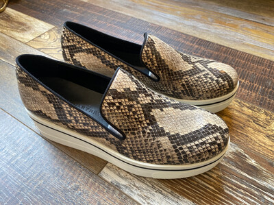 Stella McCartney Snake Print Loafer Shoes, Vegan