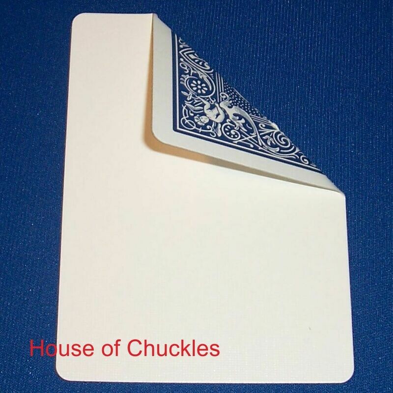 Blank Face Blue, Bicycle Playing Card Deck Blank Face Blue, Bicycle Playing Card Deck