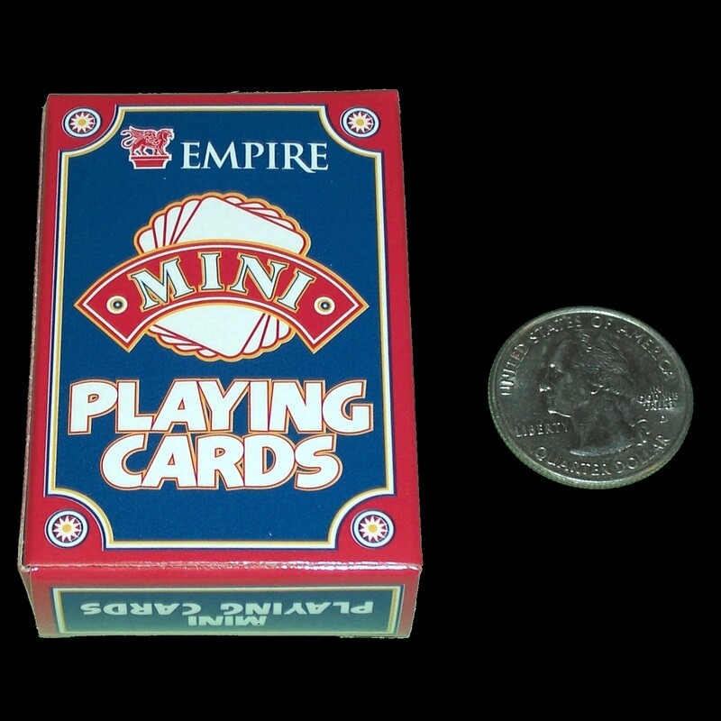 Mini Playing Card, Empire Mini Playing Card, Empire