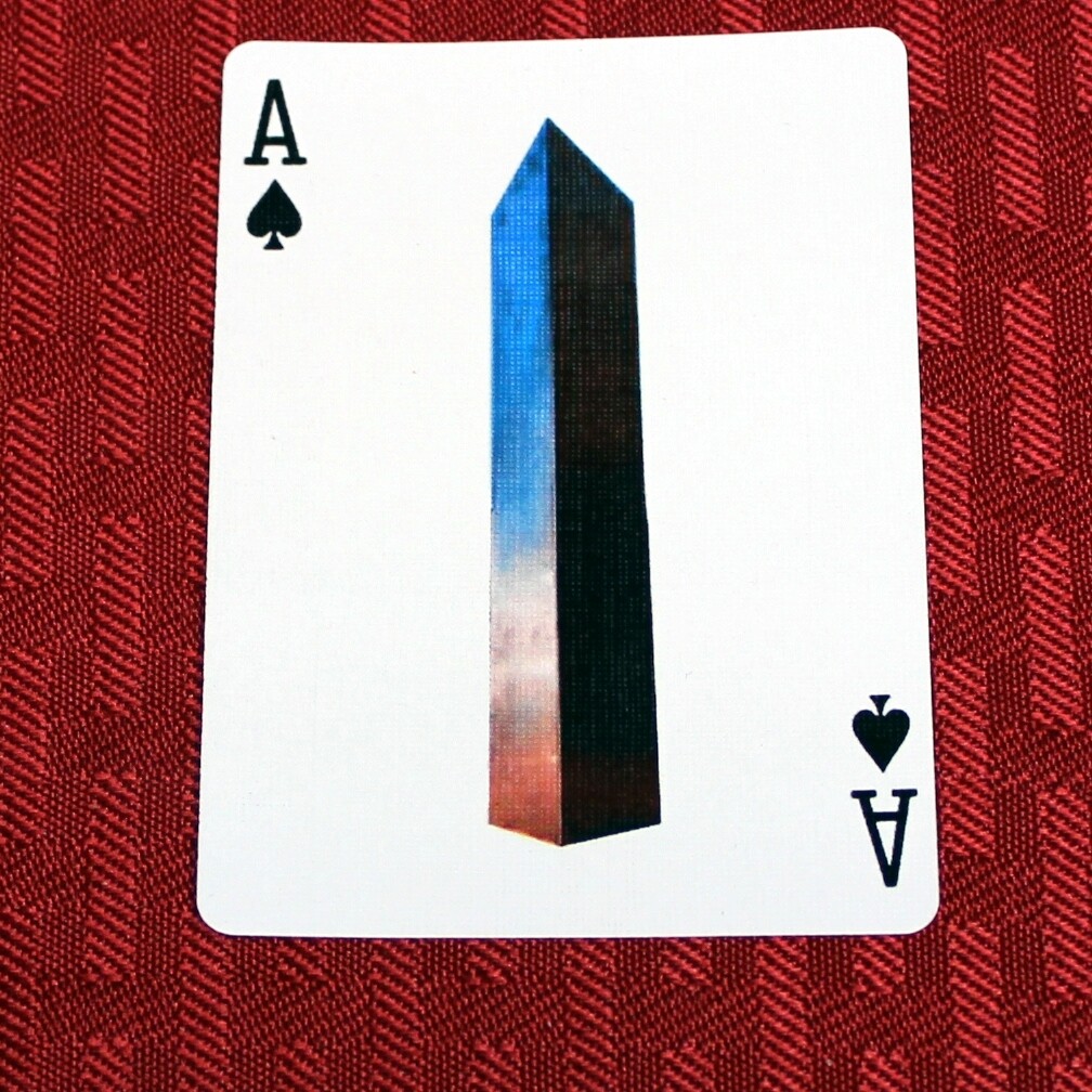 Monolith Card - Custom Printed Bicycle Gaff Playing Card