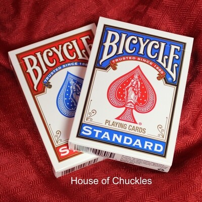 50/50 Forcing Deck, Bicycle Standard, Card Magic Trick